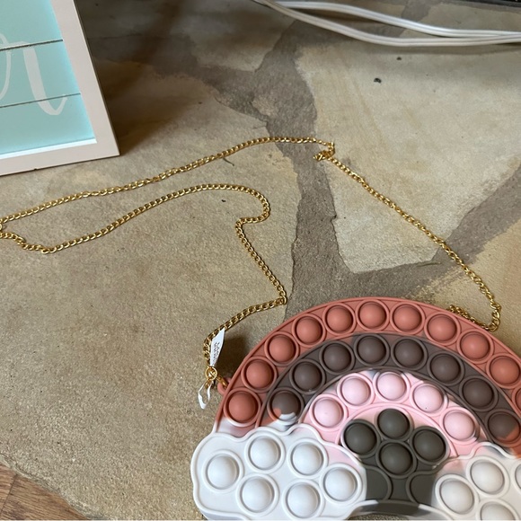 NWT Rainbow Pop It Mini Purse - Picture 2 of 9